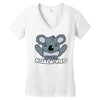 overkoalafied Women's V-Neck T-Shirt
