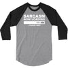 sarcasm now loading mens 3/4 Sleeve Shirt