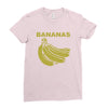 bananas Ladies Fitted T-Shirt