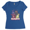 five nights at freddy's celebrate! Women's Triblend Scoop T-shirt
