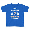 Me Against Uterine Cancer Toddler T-shirt