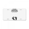 I've Been Creating A Tiny Human What Have You Been Doing Today License Plate