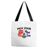 pick your poison Tote Bags