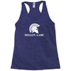 molon labe spartan rifle Racerback Tank