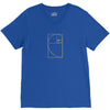 golden spiral V-Neck Tee