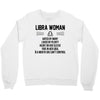 Libra Woman Crewneck Sweatshirt