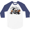 oblivious ninja trick or treat 3/4 Sleeve Shirt