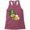 saint patrick day Racerback Tank