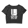 nes games were better unisex Crop Top