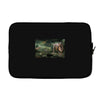 dinosaur attack Laptop sleeve