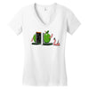 worm magic Women's V-Neck T-Shirt