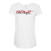 one night with me Maternity Scoop Neck T-shirt