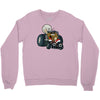 murky and lurky cruise round in their doom buggy Crewneck Sweatshirt