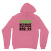 vegan because plant powered badass was not an offical tittle black Unisex Hoodie