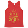 kings are born in 2000 Tank Top