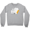 Butt Out Lung Cancer Awareness Crewneck Sweatshirt