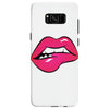 sexy lip biting Samsung Galaxy S8