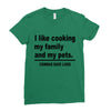 i like cooking Ladies Fitted T-Shirt