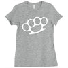 brass knuckles Ladies Fitted T-Shirt