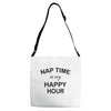 happy hour Adjustable Strap Totes