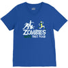 zombies hate fast food V-Neck Tee