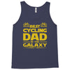 best cycling dad galaxy cycling Tank Top