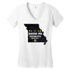 Show Me Totality Women's V-Neck T-Shirt