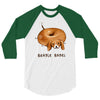 beagle bagel 3/4 Sleeve Shirt