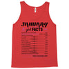 January Girl Facts Aquarius Tank Top