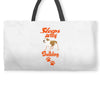 Sleeps With Bulldog Weekender Totes