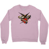 sailor jerry tattoo art military mermaid Crewneck Sweatshirt