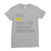 it's a pig thing Ladies Fitted T-Shirt