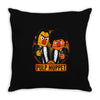 pulp muppet Throw Pillow