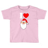 i love santa noel Toddler T-shirt