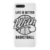 life is better with basketball iPhone 7 Plus Case