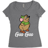 gus gus Women's Triblend Scoop T-shirt