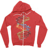 dna Zipper Hoodie