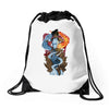 avatar of the water tribe Drawstring Bags