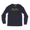 nope o clock Long Sleeve Shirts