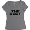 the best Women's Triblend Scoop T-shirt