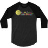 planetary chatter vectorized 3/4 Sleeve Shirt