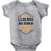 Legends Are Born In May Baby Onesie