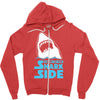 Come To The Shark Side Zipper Hoodie
