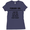 February Girl Ladies Fitted T-Shirt