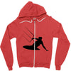 kitesurfing Zipper Hoodie