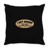 i got worms Throw Pillow