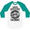 Aries Hated By Many Wanted By Plenty 3/4 Sleeve Shirt