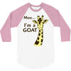 moo, i'm a goat 3/4 Sleeve Shirt