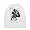 venom vs spiderman Baby Beanies