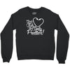girls fish too only prettier Crewneck Sweatshirt